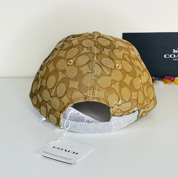 NWT COACH HAT X Jean-Michel Basquiat Signature Khaki Limited Edition NEW C5390 - Picture 5 of 8